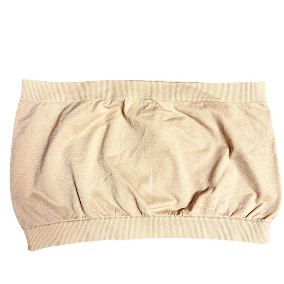 colorful Other - NWT Nude Strapless Bandeau